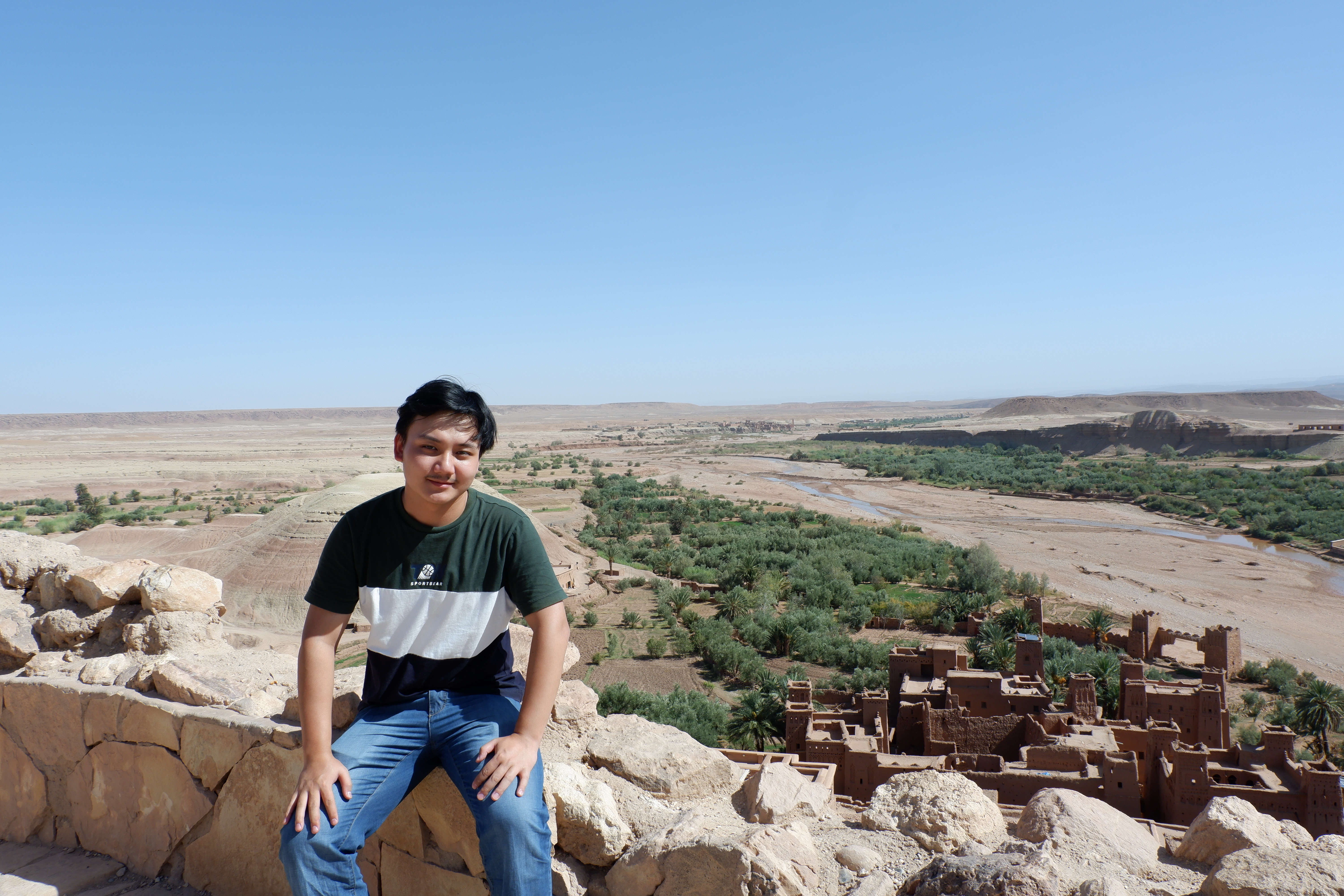 Sixuan He in Marrakech